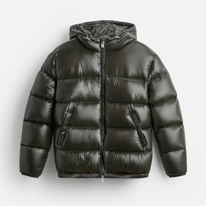 Mune | Puffer Jacket Plus Size Water Repellent Hooded Quilted Jacket