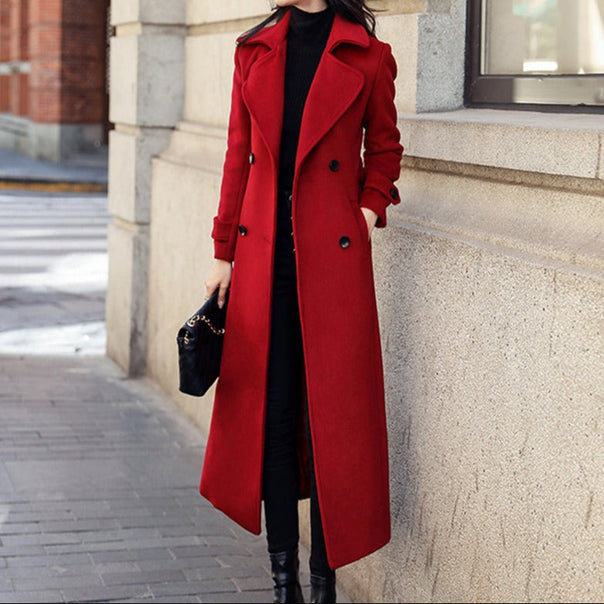 Mune | Wool Women's Jacket Classic Model Double-Breasted