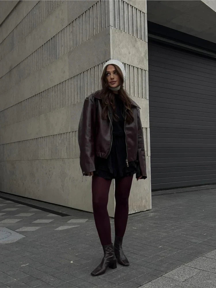 Mune | Sleeve Burgundy Jacket
