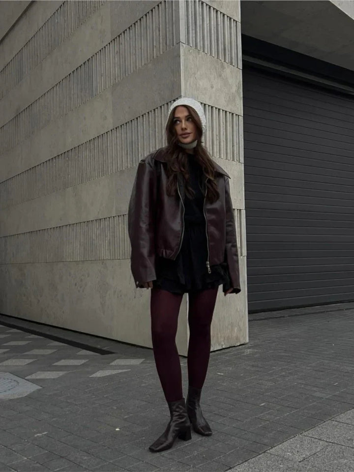 Mune | Sleeve Burgundy Jacket