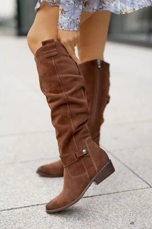 Mune | Heeled Boots with A Small Heel