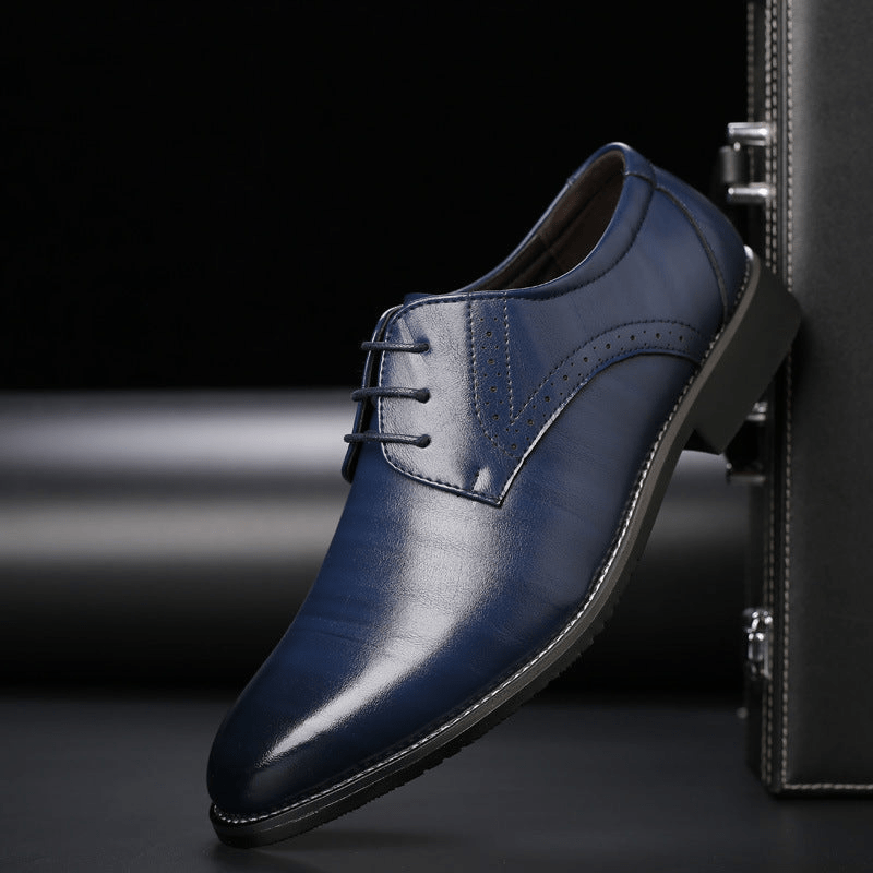 Mune Fashion | Stylish Men's Shoes Lace-up Shoes with Brogue Details