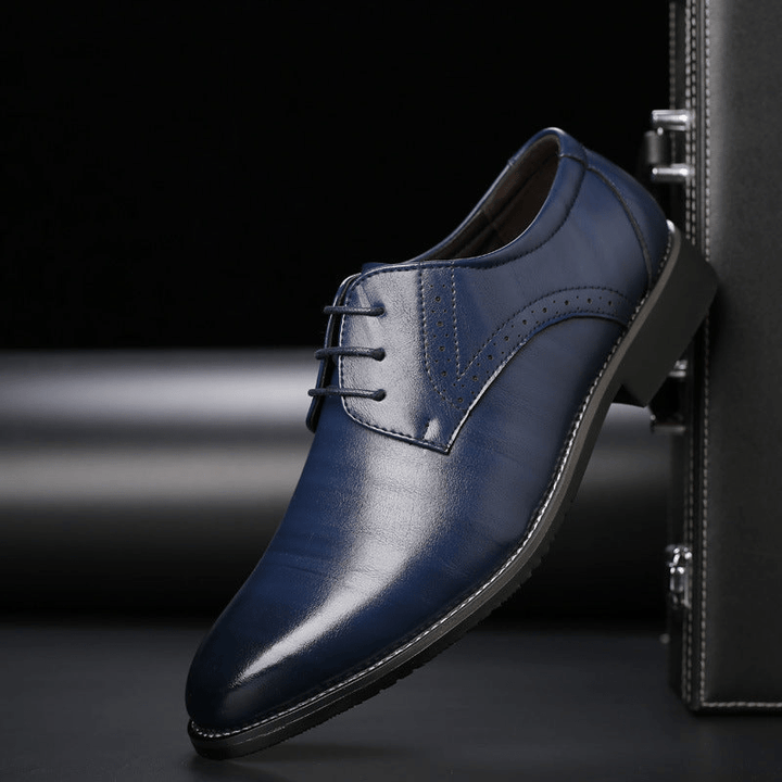 Mune Fashion | Stylish Men's Shoes Lace-up Shoes with Brogue Details
