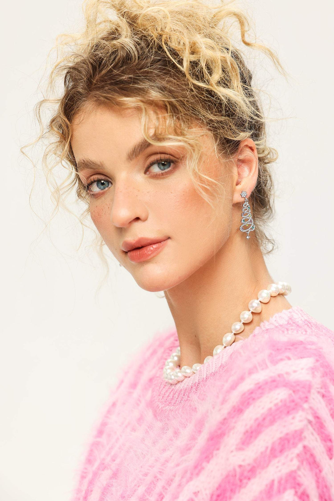 Mune | Christmas Tree Tassel Earrings