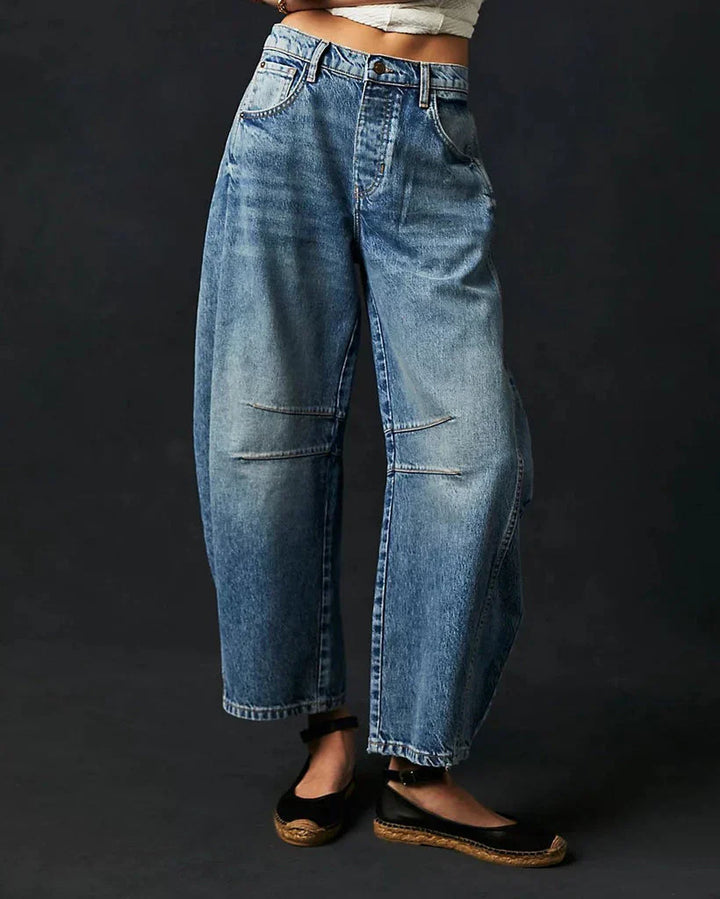 Mune | Mid Rise Barrel Jeans for Women