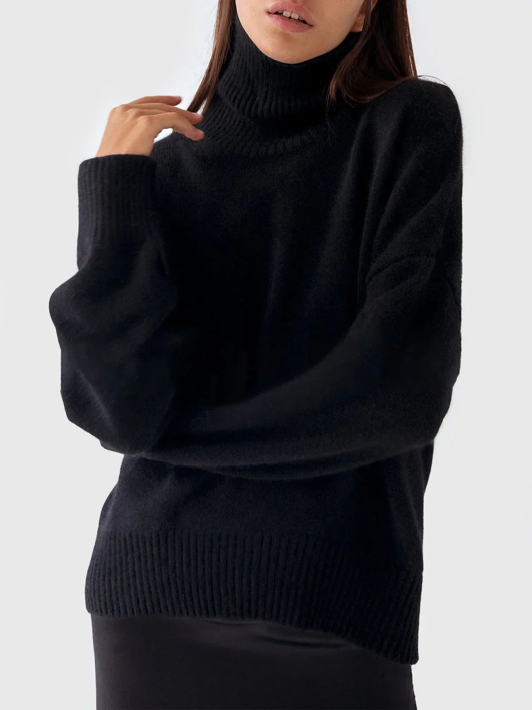 Mune | Sweater with oversized turtleneck