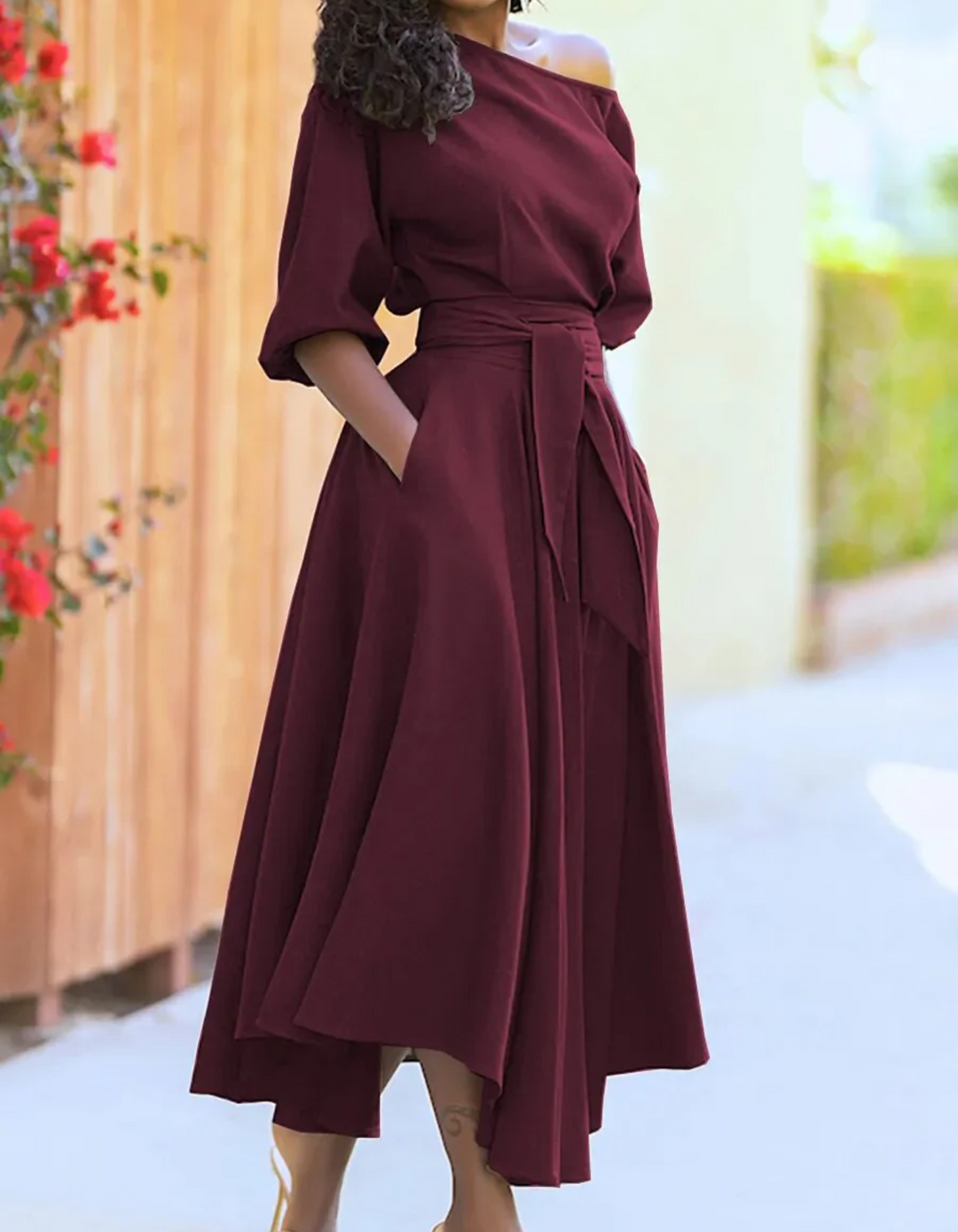 Mune | Dress Formal Elegant Midi