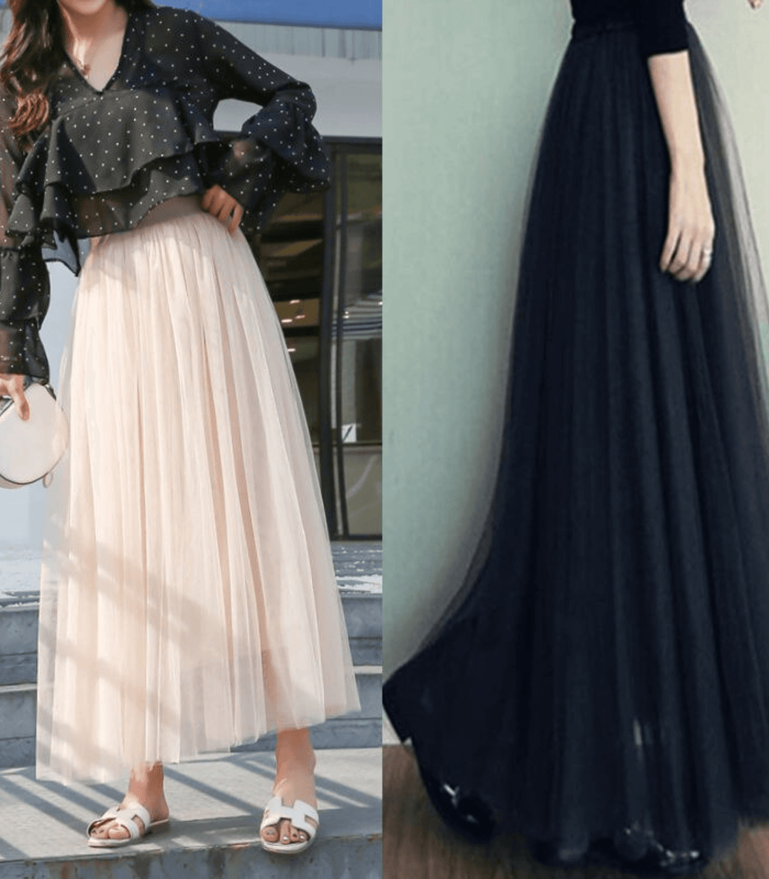 Mune | Ankle-Length Skirt with High Waist