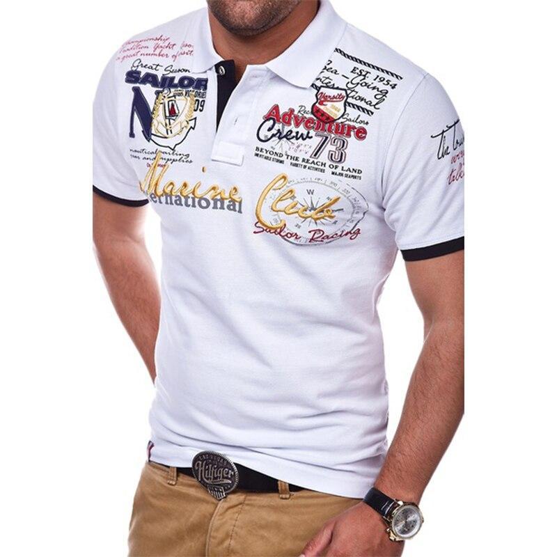 Mune Fashion | Polo shirt with letters for men