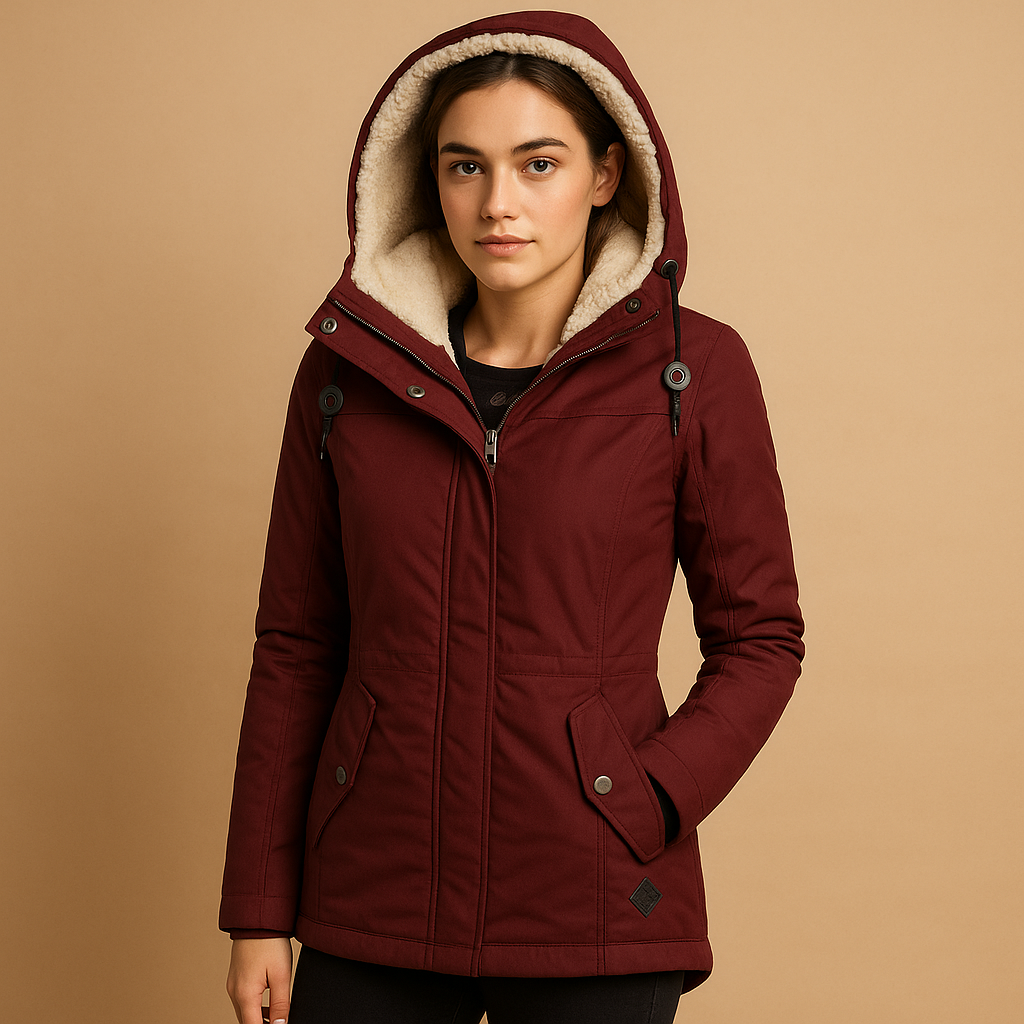 Mune | Stylish Ladies Parka Winter Jacket with Hood