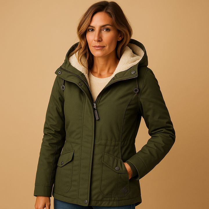 Mune | Stylish Ladies Parka Winter Jacket with Hood