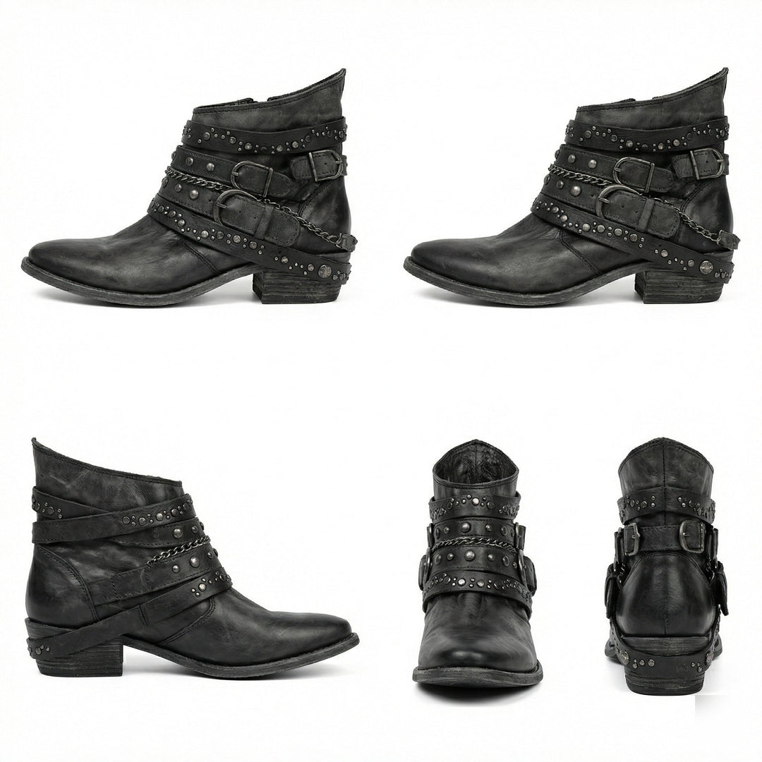 Mune Fashion | Vintage chain boots
