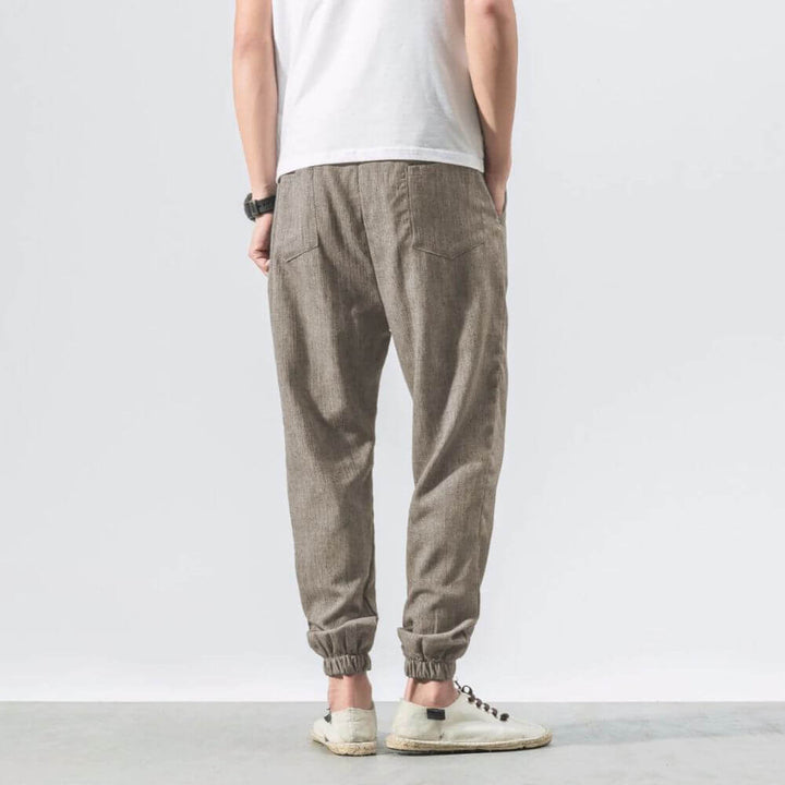Mune Fashion | Lightweight Men's Comfort Pants Made of Cotton and Linen Soft, Breathable & Stylish