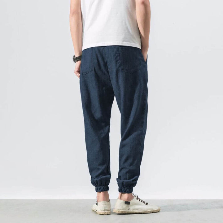 Mune Fashion | Lightweight Men's Comfort Pants Made of Cotton and Linen Soft, Breathable & Stylish