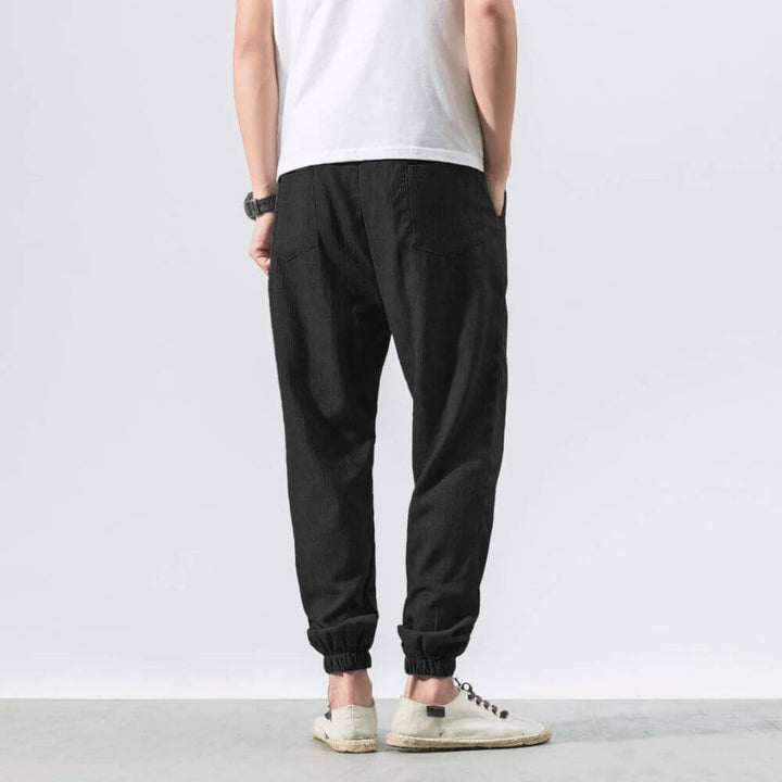 Mune Fashion | Lightweight Men's Comfort Pants Made of Cotton and Linen Soft, Breathable & Stylish