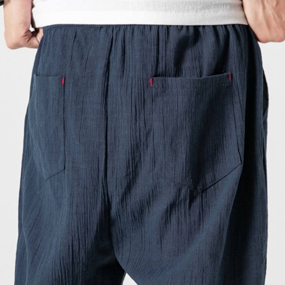 Mune Fashion | Lightweight Men's Comfort Pants Made of Cotton and Linen Soft, Breathable & Stylish