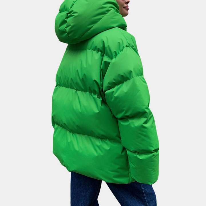 Mune | Puffer Winter Jacket with Hood Long Sleeve