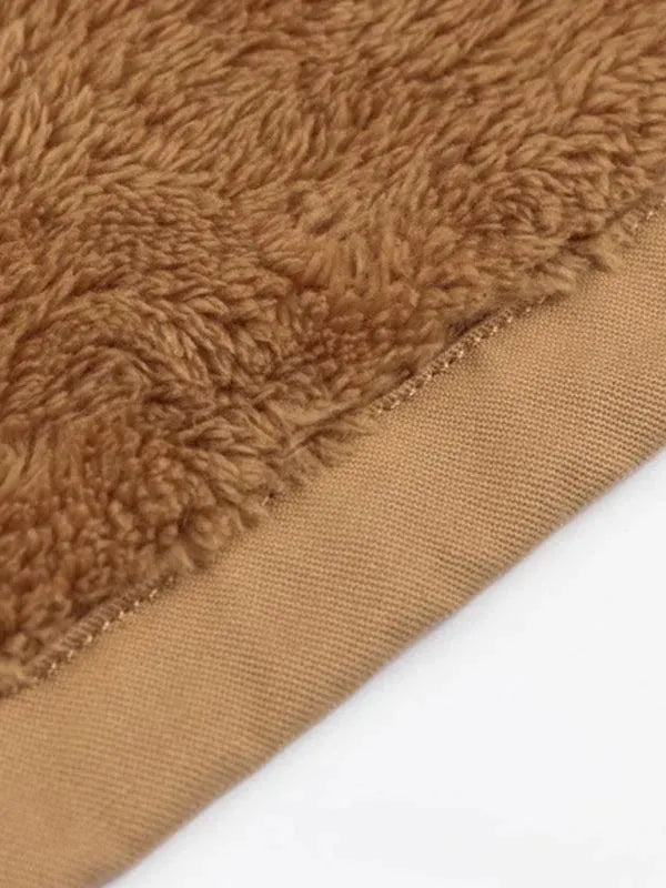 Mune | Loose Stand Collar Hoodie Jacket for Men Winter