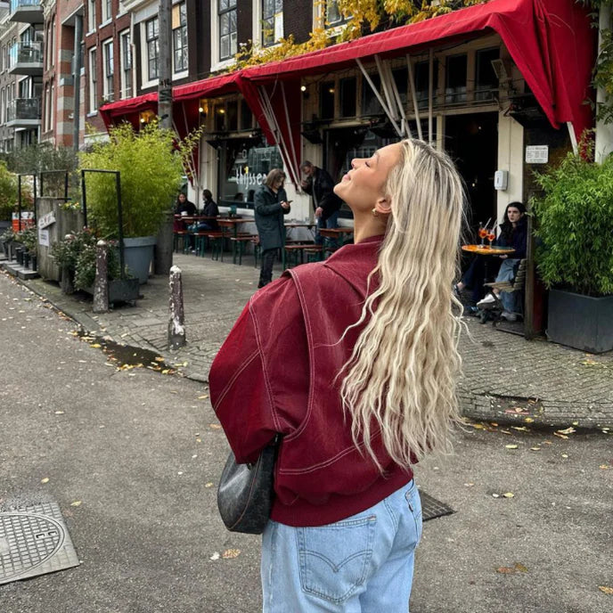 Mune | Oversized Vegan Leather Jacket - Modern, Stylish & Animal Friendly