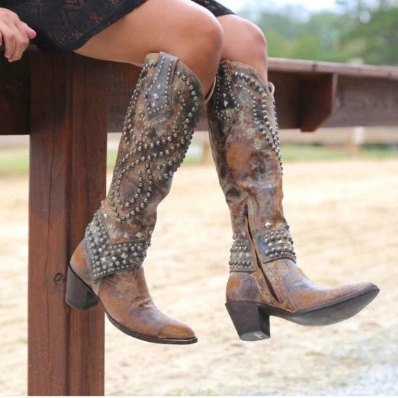 Mune | Cowboy Boots with Heels