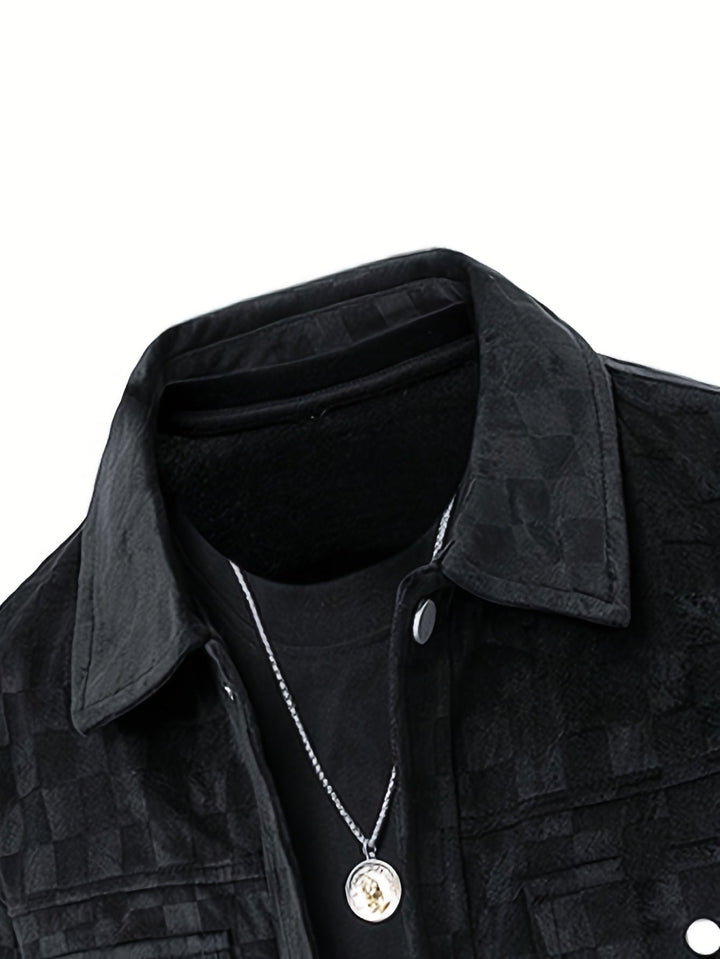 Mune | Checked Suede Jacket