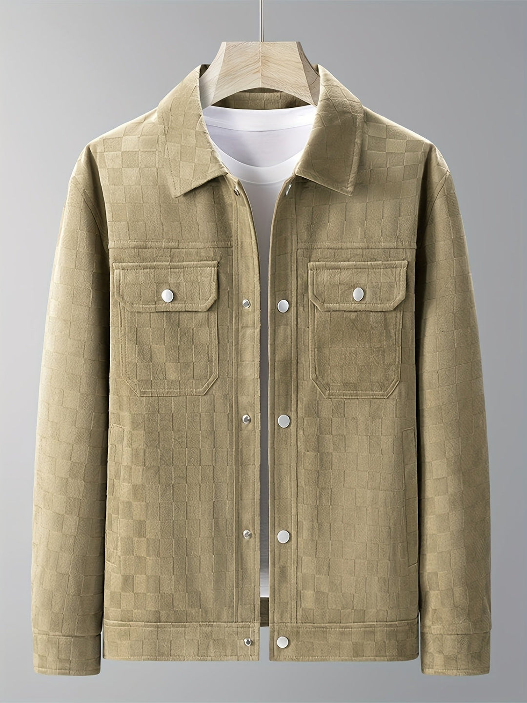 Mune | Checked Suede Jacket