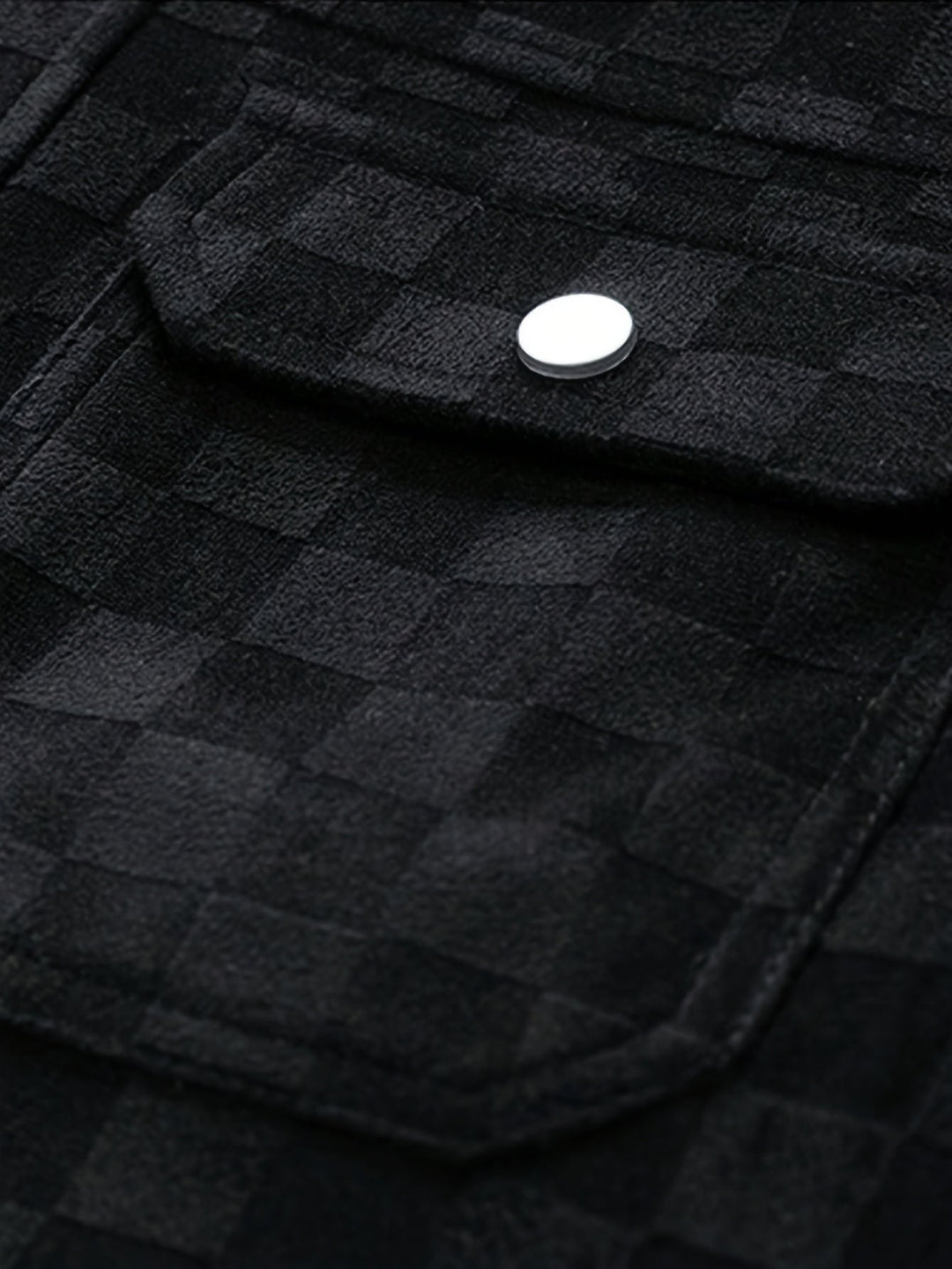 Mune | Checked Suede Jacket