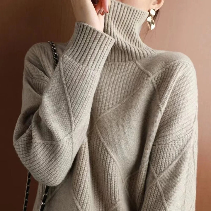 Mune | Pullover with turtleneck for women