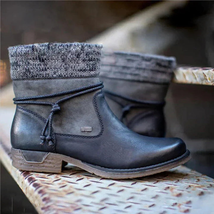 Mune | Leather Autumn Ankle Boots