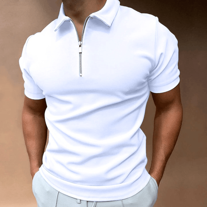 Mune Fashion | Men’s Polo Shirt Polo with Zipper and Collar Classic Design & Elegant