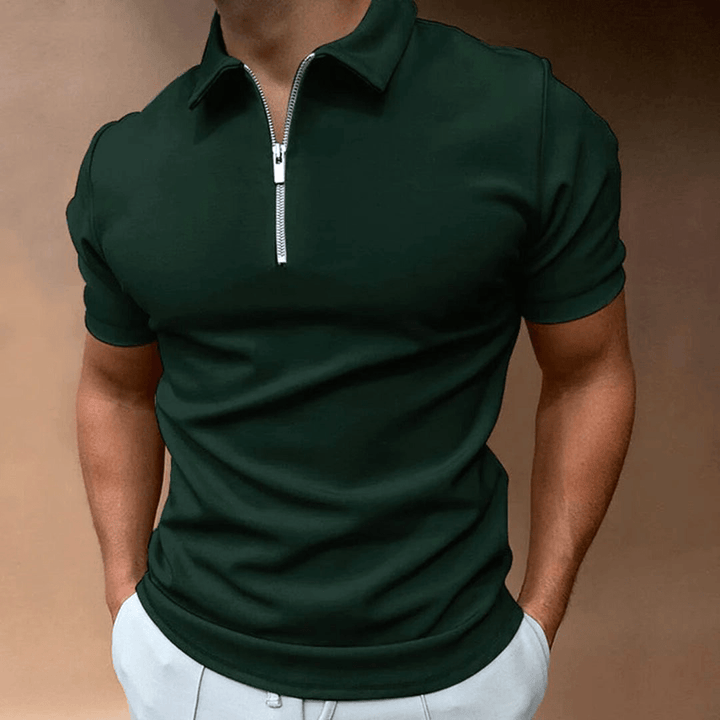 Mune Fashion | Men’s Polo Shirt Polo with Zipper and Collar Classic Design & Elegant