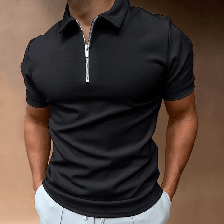 Mune Fashion | Men’s Polo Shirt Polo with Zipper and Collar Classic Design & Elegant