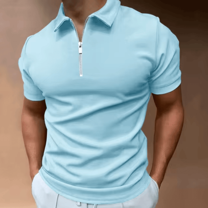 Mune Fashion | Men’s Polo Shirt Polo with Zipper and Collar Classic Design & Elegant