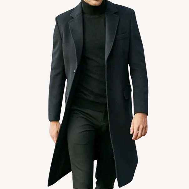 Mune | Men's Wool Coat Elegant & Warm Long Coat