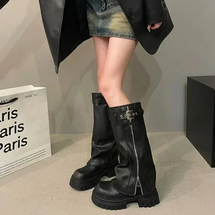 Mune | for The Winter Square Heel