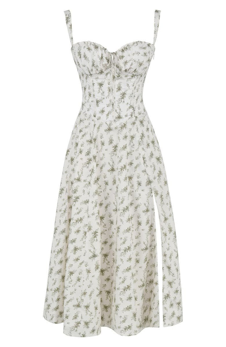 Mune | Corset Midi Dress - Elegant, figure-flattering style
