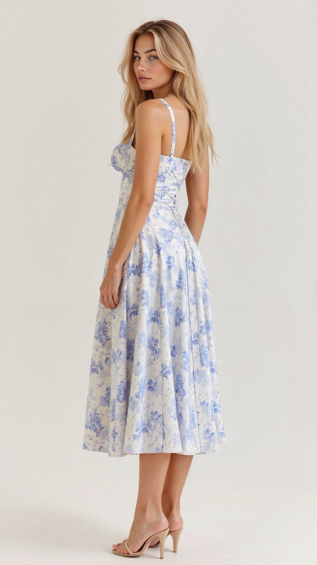 Mune | Corset Midi Dress - Elegant, figure-flattering style