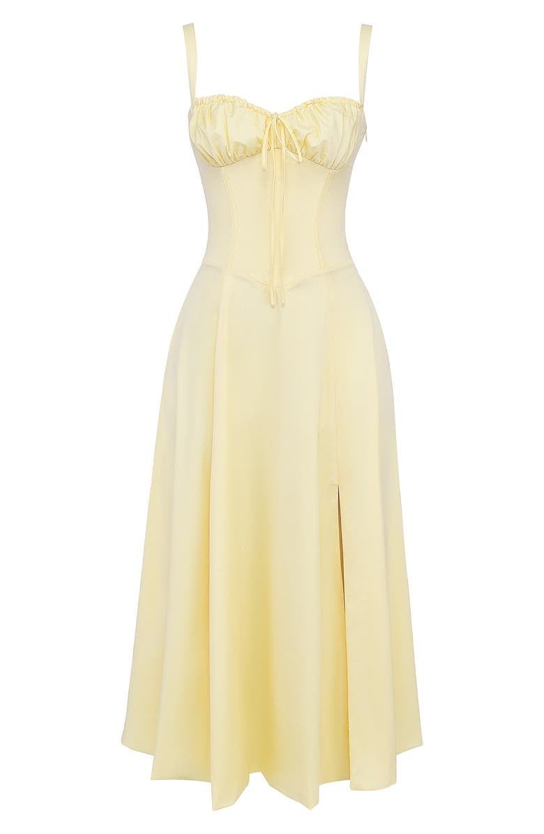 Mune | Corset Midi Dress - Elegant, figure-flattering style