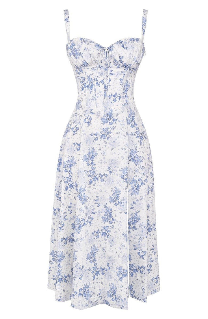 Mune | Corset Midi Dress - Elegant, figure-flattering style