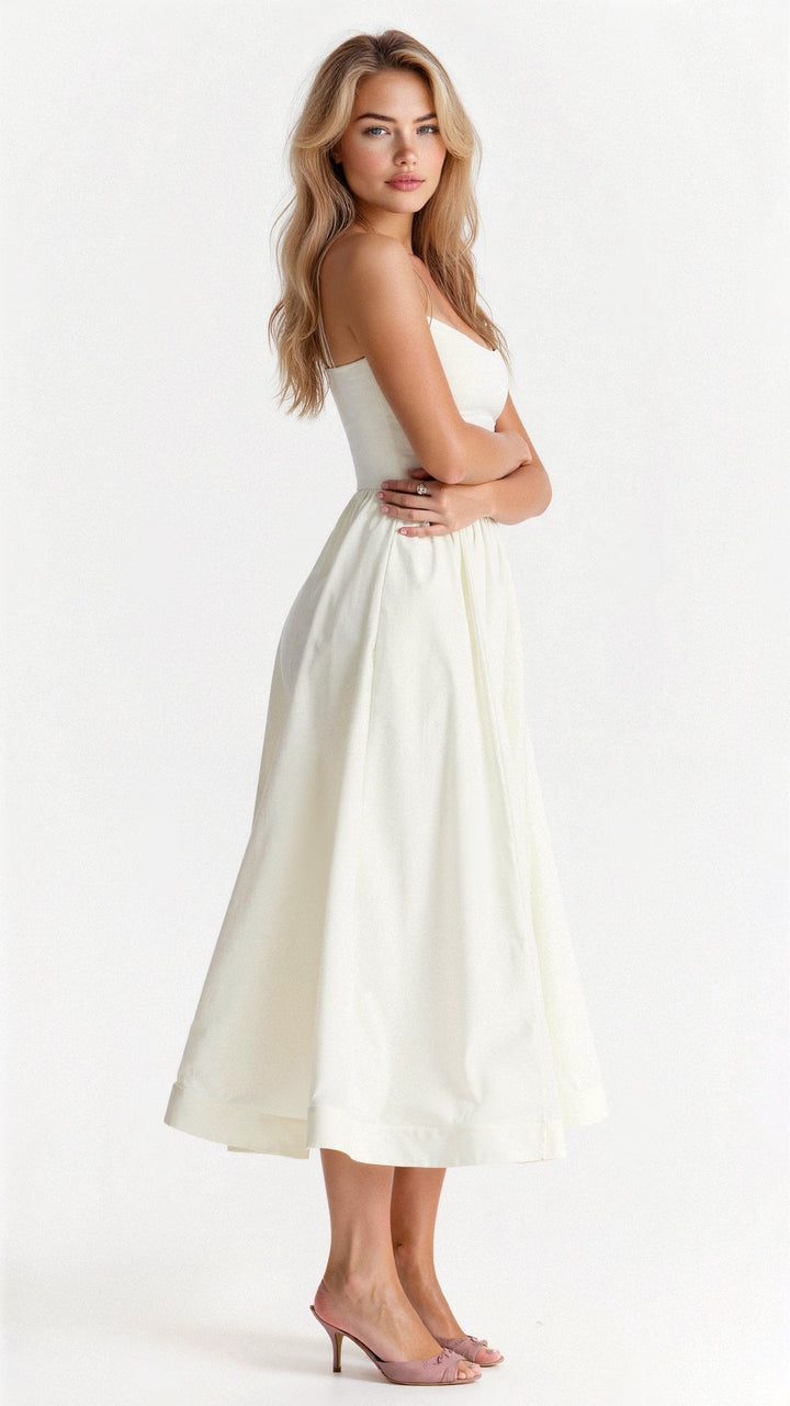 Mune Fashion | Elegant Sleeveless Midi Dress for Women