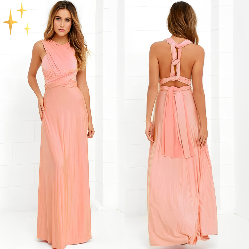 Mune Fashion | Elegant Cotton Wrap Dress