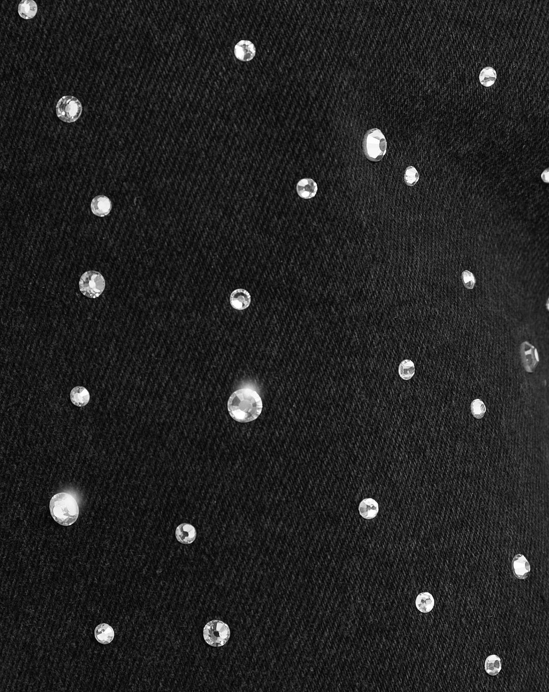 Mune | Denim Sparkle Pants with Glitter