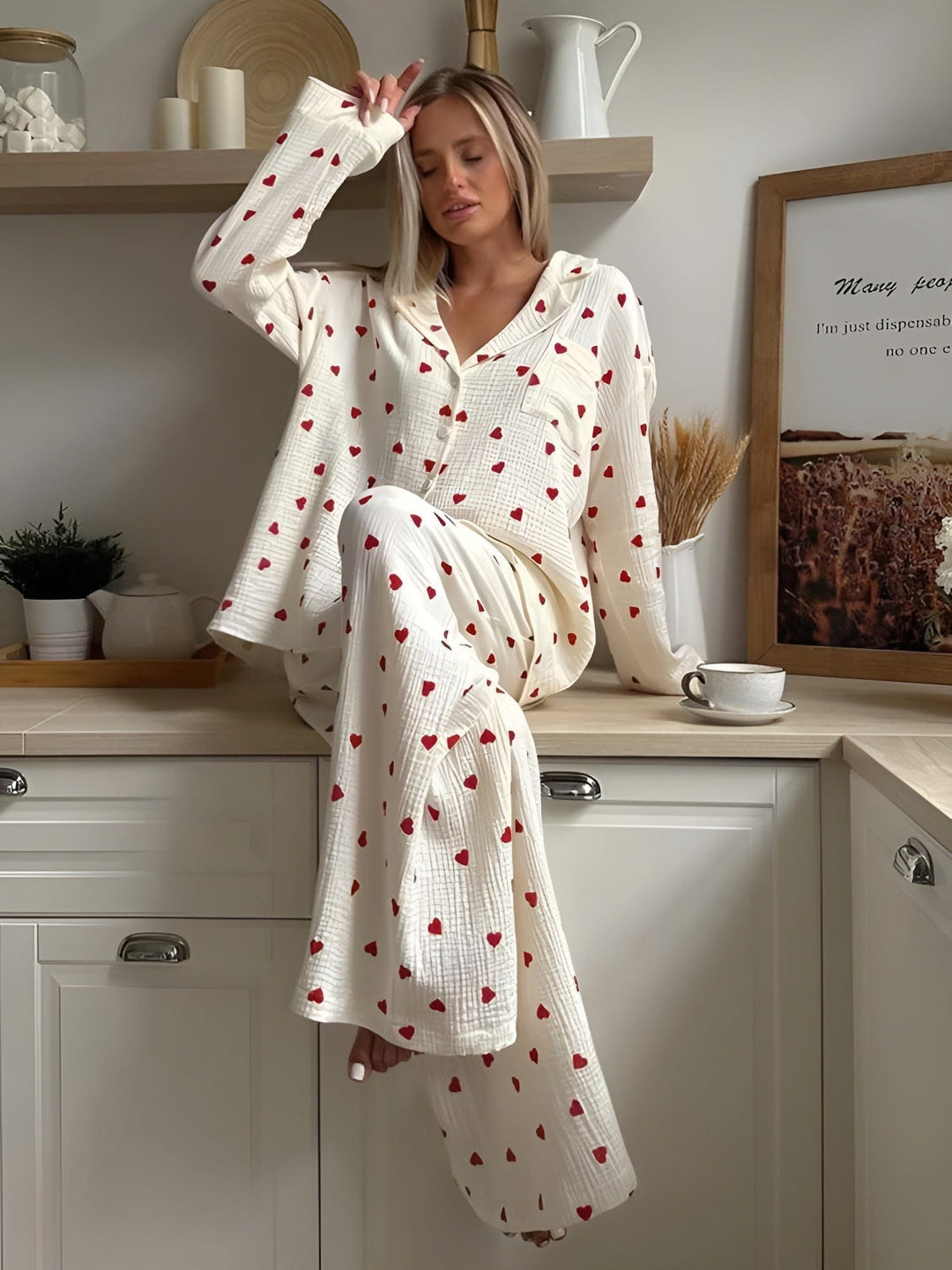 Mune | The Aesthetic Heart Pajama Set