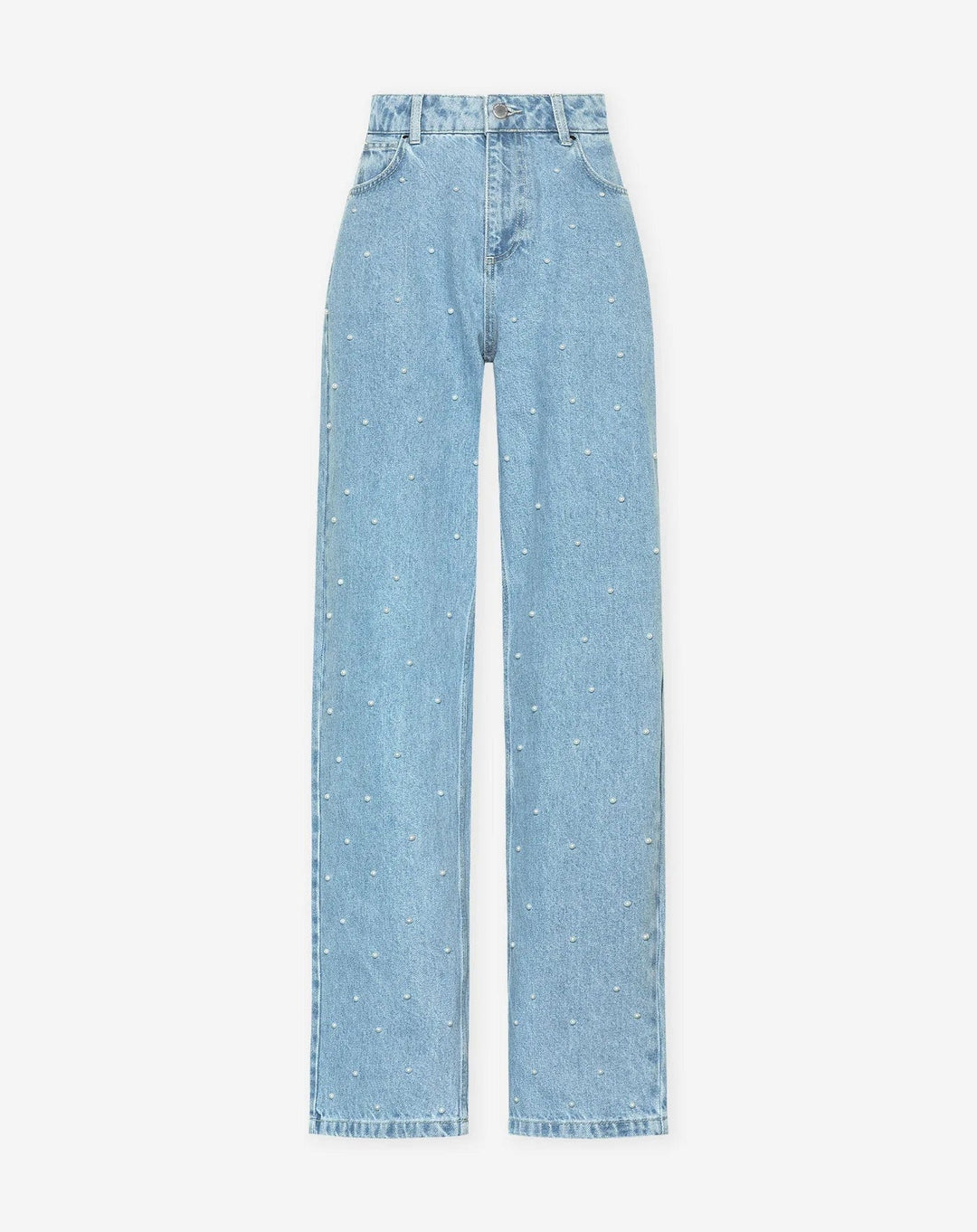 Mune | Denim Sparkle Pants with Glitter