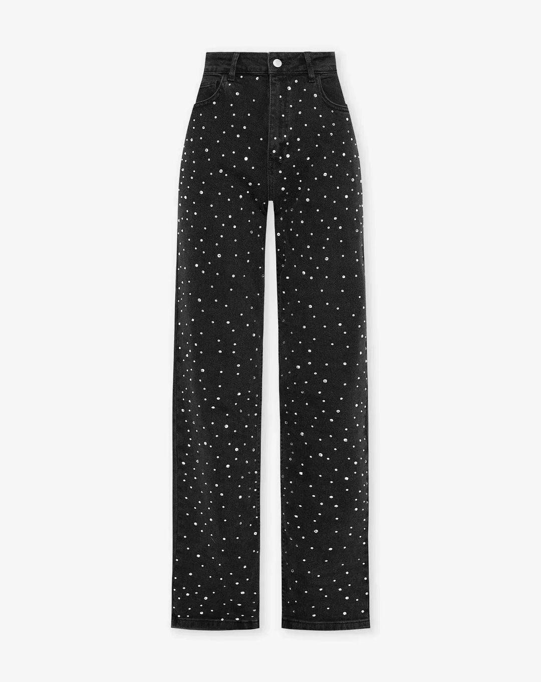 Mune | Denim Sparkle Pants with Glitter