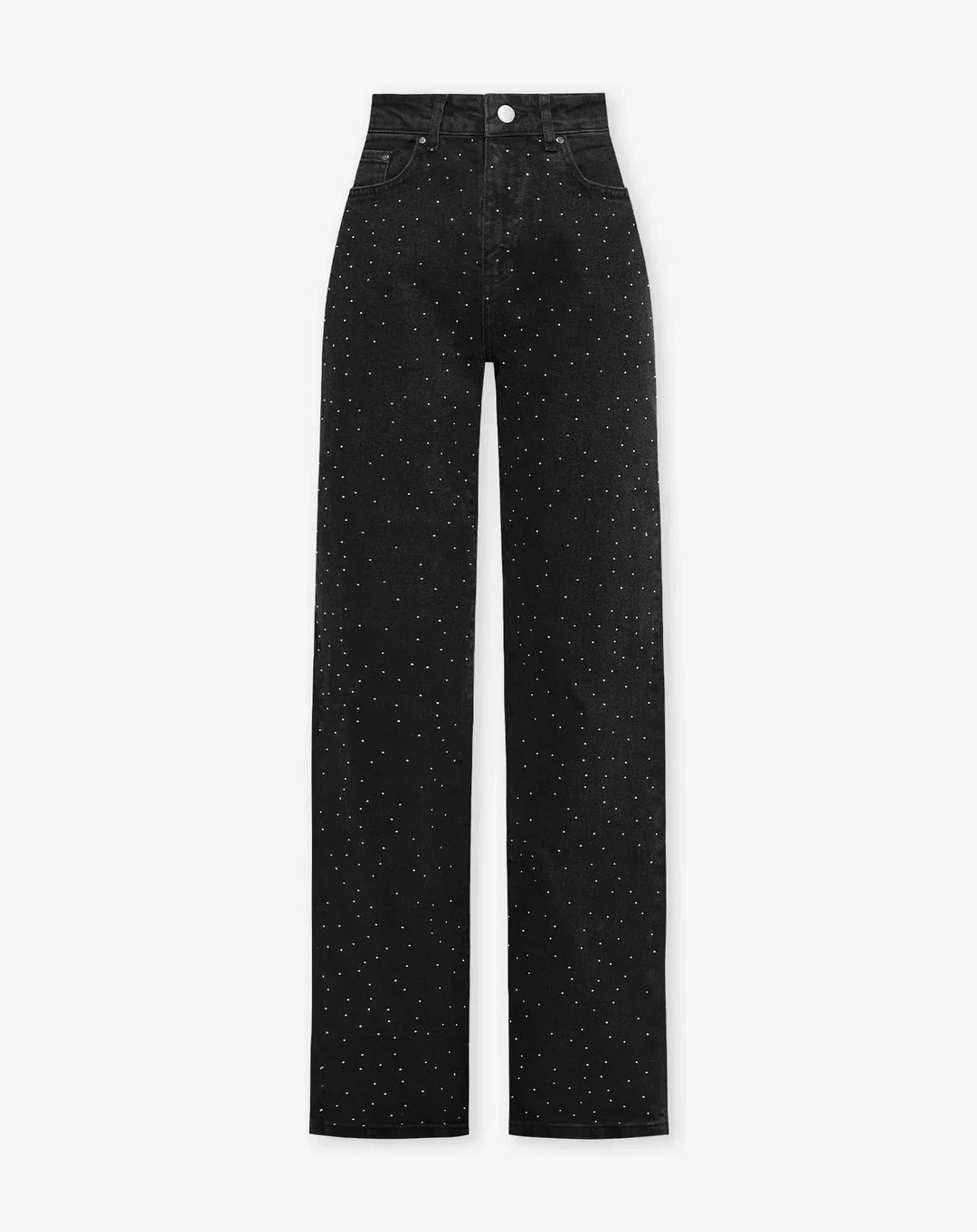 Mune | Denim Sparkle Pants with Glitter