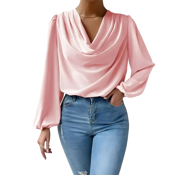 Mune | Elegant Satin Blouse