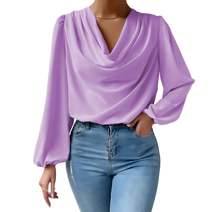 Mune | Elegant Satin Blouse
