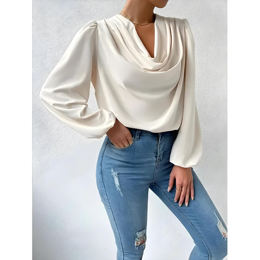 Mune | Elegant Satin Blouse