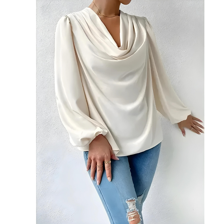 Mune | Elegant Satin Blouse